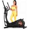 Niceday Ellittica per Casa, Crosstrainer Magnetico con Lunghezza falcata da 46 cm, 16 Livelli di Resistenza e Capacità di Carico fino a 181 kg
