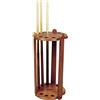 Winsport Stecca da biliardo rotondo supporto per stecca da 9 stecche