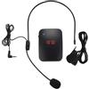 BINGNU Amplificatore vocale, Megafono Registrazione FM Portatile Amplificatore vocale Insegnante Microfono Altoparlante Lettore Mp3