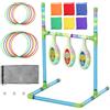 Generic Set di pouf a LED - Sport interattivi, gioco di attività, giocattoli di intrattenimento educativo | Per interni ed esterni cortile giardino festa giochi di esercizio in famiglia per adulti