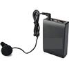 BINGNU Amplificatore vocale, Microfono Portatile con Colletto a Microfono Wireless trasmettitore FM for riunione for Insegnanti