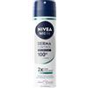 NIVEA MEN Deodorante Spray Derma Control Clinical Ultra Comfort 150 ml, Deodorante uomo antitraspirante per una protezione 100h, 2x Acido Ialuronico e Pro-Vitamina B5, Senza alcool, Profumo fresco