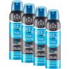 Breeze Deodorante Spray Men Fresh Protection, 150ml (Confezione da 4)