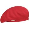 Seeberger - Basco estivo da donna, con bordo arrotolato Colore: rosso Taglia unica