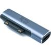 System-S Adattatore USB 3.1 tipo C femmina a Surface Pro 7 8 5 4 3 Go 102W cavo grigio