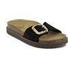 Pantofola Donna PAN10206 - Camoscio e suola in sughero Itersan