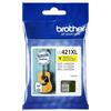 Brother - Cartuccia d'inchiostro LC-421XLY gialla | 5 pezzi