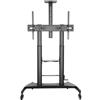 Aisens FT100TE-123 Supporto da pavimento inclinabile con rotelle e maniglia per TV 60-100"/ fino a 100 kg