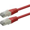 ROLINE Cavo patch ROLINE Cat. 6 (Classe E), PoE, S/FTP (PiMF), rosso, 7 m