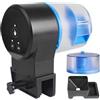 Generico Mangiatoia Automatica per Pesci | Dispenser di Cibo Stabile Regolabile e Preciso,Distributore Automatico di Mangime per Acquario | per Betta Laghetto Acquario Casa Ufficio Camera da