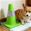 Generico WC Per Cani Maschi, Ausilio Di Addestramento All'Urina Con Design A Pali Cilindrico, Dog Toilet Training, Per Interno Esterno Appartamento Bagno Balcone Terrazza Giardino Prato