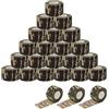 EZ Tattoo Grip Tape- 24pezzi (2.5cmx4.5m) Benda Autoadesiva per il Gonfiore della Distorsione del Polso e della Caviglia, Nastro per Tubo di Presa del Tatuaggio per Macchina del Tatuaggio(Camo)