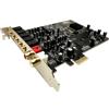 Inkoby Scheda Audio 5.1 PCI Express PCI-e Interfaccia Doppia Uscita Integrata per PC XP/7/8/10