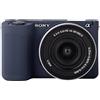 MUZIRI KINOKOO Custodia Morbida in Silicone per Sony ZVE10 II/ZV-E10 II Fotocamera, Custodia Protettiva per Alpha ZV-E10 II/ZVE10 II - Antiscivolo e Antigraffio Migliorata Grip per Fotocamera - Blu