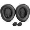 DowiTech Cuscinetti di ricambio professionali compatibile con Sennheiser SC 165 USB SC 160 SC 135 USB SC 130 Headphones cuscinetti con pelle delicata sulla pelle e schiuma memory