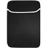 MISSMAO Custodia Universale Borsa in Neoprene Sleeve Borsa da Trasporto 10 per 10 de Microsoft Surface Pro 4/Samsung Galaxy Tab E 9.6-inch/Samsung Galaxy View/Samsung Galaxy Tab A 10.1 SM-T580 Nero