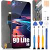 ARSSLY per Huawei Honor 90 Lite LCD Display, per Honor 90 Lite 5G CRT-NX1 LCD Schermo Touchscreen Digitazer Assembly Sostituzione con Kit di Attrezzi di Riparazione (6.7'',Nero)
