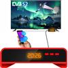 KOQIT USB PVR FTA Digital Koqit V5H Mini ricevitore TV satellitare Smart Meecast DVB-S2 H.265 Ricevitore satellitare Hevc Full HD 1080P