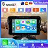 Podofo 5 ''Moto Portatile Senza Fili CarPlay Android Auto per Moto Smart Player GPS IP68 Impermeabile EQ BT 5.0 Autoradio