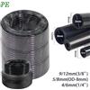 NONE Tubo da Giardino in PE Nero 10/20/30/50M Resistente alla Pressione 4/6mm 5/8mm 9/12mm Tubo per Irrigazione a Goccia