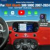 AUTOTOP Autoradio Wireless CarPlay da 7 pollici con YouTube per FIAT Abarth 500 2007-2017, Schermo Touch Multimediale Android Auto, Navigatore e Telecamera Posteriore