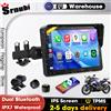srnubi Navigatore GPS Portatile Srnubi per Moto BMW R1250GS R1200GS R1300GS, Impermeabile IPX7, Compatibile con Carplay e Android Auto