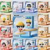 Bandai Nuovo ONE PIECE Sun God Nika Luffy Micro Action Block Chopper Ace Buggy Modello Anime 3D da Assemblare Mini Mattoncini Giocattoli per Regalo