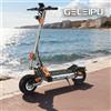 GELEIPU Monopattino Elettrico Pieghevole Geleipu GTEVO con Doppio Motore 2x1600W, Batteria al Litio 60V 36Ah, Pneumatici da 11 Pollici, 3 Modalità di Velocità