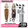 Feath-R-Lite Tavola da Stand Up Paddle Gonfiabile Feath-R-Lite 2026 Nuova 350x90x15cm, Ampia e Stabile per Principianti e Adulti, con Ponte Antiscivolo e Kit Completo di Accessori