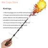 BEAST KINGDOM Bacchette Magiche Sputafuoco di Harry Potter, Gamma Completa di Accessori per Spettacoli, Bacchette Luminose per Halloween, Natale, Cosplay, Regali e Giocattoli