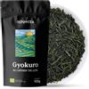 REPLANTEA Cuidamos tu Naturaleza Tè Verde Gyokuro Giapponese BIO (100g) | Pregiato Tè d'Ombra dal Sapore Umami | Specialità in Foglie Sfuse per 50 Tazze | REPLANTEA