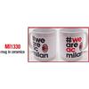 MILAN TAZZA MUG CERAMICA SFONDO BIANCO WE ARE MILAN PRODOTTO UFFICIALE ROSSONERI