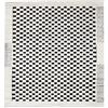 RugVista Gambit, Tappeto, Moderni, 240 x cm, Quadrata, Pelo medio, Lavabile solo a secco, oeko_tex_100, Bianco crema/Nero