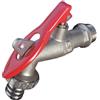 PLUMBING4HOME 3/4 bsp giardino garage officina rubinetto serratura con lucchetto, acqua del rubinetto lucchetto