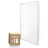 Greenice Pack 10 Pannelli LED 40W 4.400Lm 6000ºK 60x60Cm Traliccio UGR19 40.000H [HO-PG-600x600-40W-CW-PK10] | Greenice