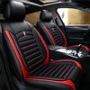 Muchkey Coprisedili Auto Anteriore per Ford Fiesta Set Copri-Sedile per Guidatore e Passeggero Accessori Auto Colore Nero Rosso