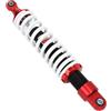 CAGUYLONA Ammortizzatore per moto da 375 mm, ammortizzatore a sospensione regolabile con corpo in lega di alluminio CNC, ammortizzatore ad aria resistente per moto da cross, ATV, quad, go-ka