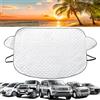 XIHUAN Parasole per parabrezza Anteriore Parasole Auto Parasole Protezione Parabrezza Protettore Anteriore Contro Parasole Resistente Ai raggi UV, Adatta per Auto, SUV, Camion, Accessori per Auto