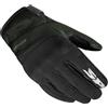 SPIDI Flash-KP Guanti Moto Tex, nero/grigio, 3XL