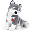 Trudi Husky Marcus Cane peluche gioco, regalo Natale e compleanno | 21x34x31cm taglia L | Classici cani peluche | modello 22273