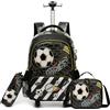 HTgroce Zaino Trolley Bambini Zainetto Scuola Elementare Bambino Seconda