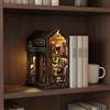 Book Nook Dettagli Decorativi Kit Fai da Fatto a Mano in Legno Stile Europeo