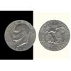 Murphy's Magic Supplies, Inc. Eisenhower Dollar (Single Coin Ungimmicked) - Trick