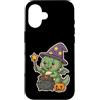 dragon wizard cauldron candy halloween H Custodia per iPhone 16 Mago Drago con Candy Calderone