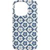 generic Custodia per iPhone 14 Pro Motivo con fiori di ciliegio Sakura blu indaco