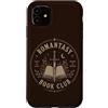 Bookworm Reading Fantasy Romance Book Custodia per iPhone 11 Romantasy Book Club Romance Fantasy Reader Amante dei libri