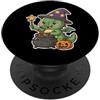 dragon wizard cauldron candy halloween H Mago Drago con Candy Calderone PopSockets PopGrip Adesivo