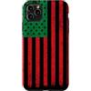PAN AFRICAN FLAG AFRO AMERICAN FLAG APPA Custodia per iPhone 11 Pro Max PAN AFRICAN BANDIERA AMERICANA NERO LIBERATION PRIDE