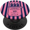 Preposh Sardine Blu Navy Strisce Rosa Estetica Vintage Estate PopSockets PopGrip Adesivo