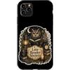 Jimbeels Custodia per iPhone 11 Pro Max Gufo lettura Libri prima del rumore